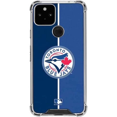 MLB Toronto Blue Jays Split Google Pixel 5 Clear Case